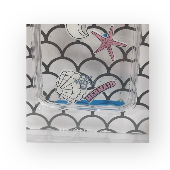 new Valfre  Shell Yeah Mermaid Floating Charms Phone Case  iPhone 6 7 8  - Picture 11 of 16